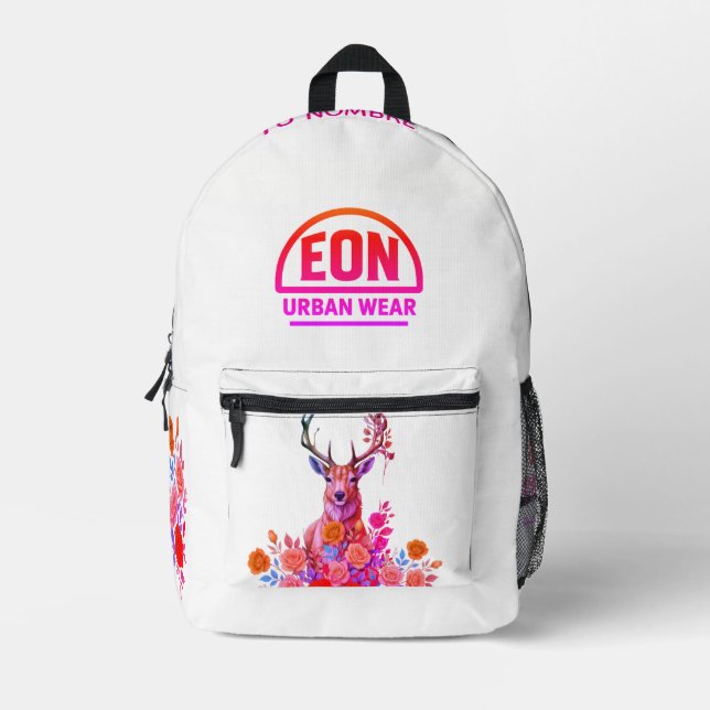 Print Cut Sew Bag backpack (Front)
