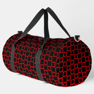 Print Cut Sew Bag black and red  modern design