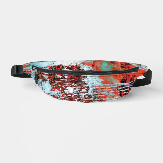 Print Cut Sew Bag – Corrosion Pulse (Front)