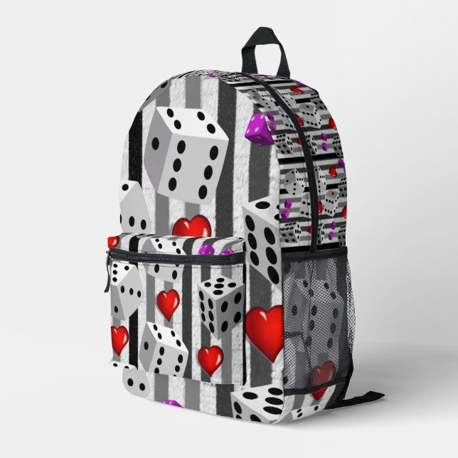 Print Cut Sew Bag Dice Ace (Back Corner Right)