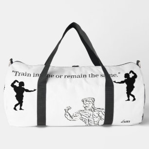 Print Cut Sew Bag / Duffel Bag ( Power Strength )
