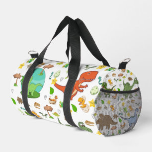Print Cut Sew Bag Duffel Dinosaur Wildlife 