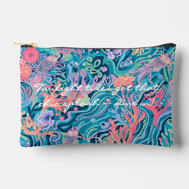 Print cut sew bag in stylish graphic (Front)