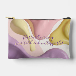 Print cut sew bag in stylish graphic