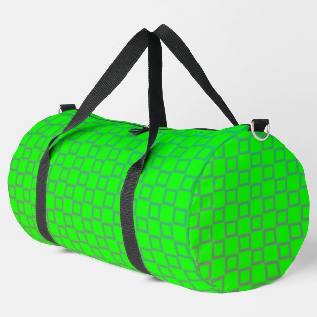 Print Cut Sew Bag  lime light green design (Left Corner)