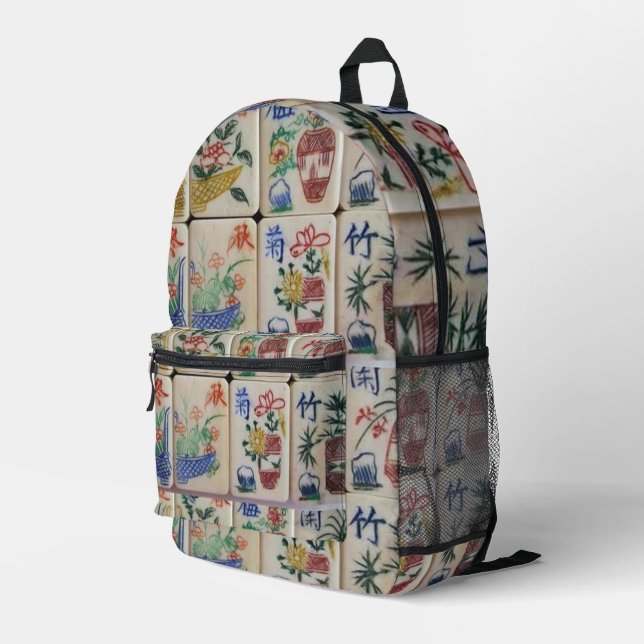 Print Cut Sew Bag Mahjong  (Back Corner Right)