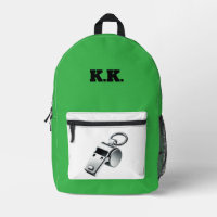 Print Cut Sew Bag-Personalized Soccer Backpack