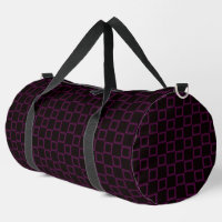Print Cut Sew Bag purple violet black design
