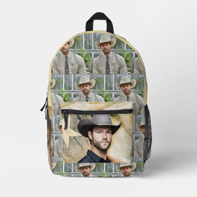 Print Cut Sew Bag Walker Jared Padalecki  (Front)