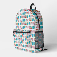 Print Cut Sew Bag White Popsicles