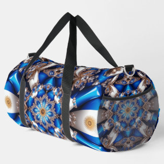 Print Cut Sew Bag with colours of Argentina