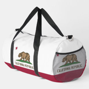 Print Cut Sew Bag with flag of California, USA