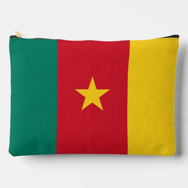 Print Cut Sew Bag with flag of Cameroon (Front)