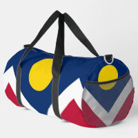 Print Cut Sew Bag with flag of Denver, USA