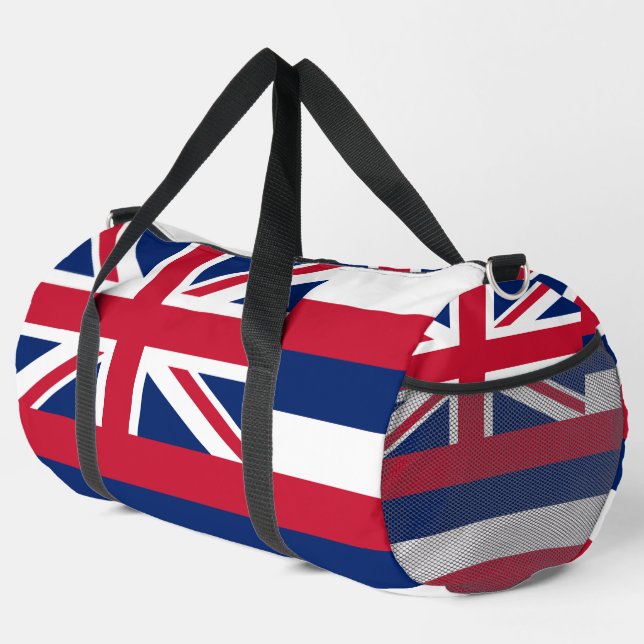Print Cut Sew Bag with flag of Hawaii, US (Right Corner)