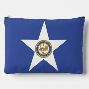 Print Cut Sew Bag with flag of Houston, USA