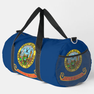 Print Cut Sew Bag with flag of Idaho, USA