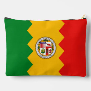 Print Cut Sew Bag with flag of Los Angeles, USA