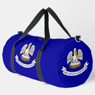 Print Cut Sew Bag with flag of Louisiana, USA