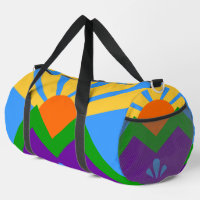 Print Cut Sew Bag with flag of Manitou Springs, US
