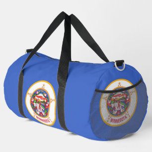 Print Cut Sew Bag with flag of Minnesota, USA
