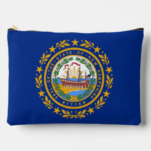Print Cut Sew Bag with flag of New Hampshire, USA