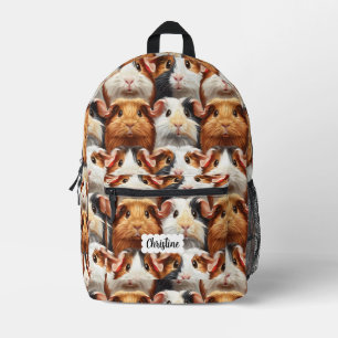Print Cut Sew Guinea Pig Personalized Backpack