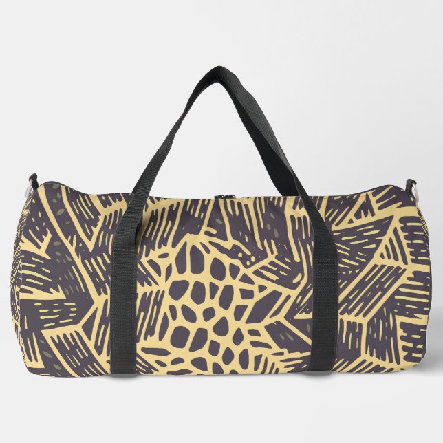 Print Cut Sew Large Duffel Bag (Front)