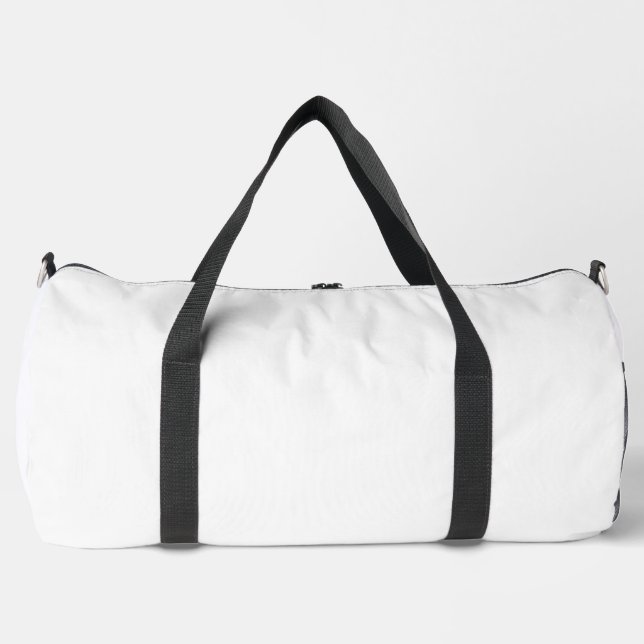 Print Cut Sew Large Duffel Bag (Front)