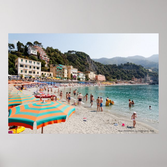 Print: Memories of Italy - Le Cinque Terre Poster (Front)