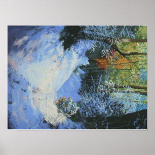 Print Of Snowy Moorland Path