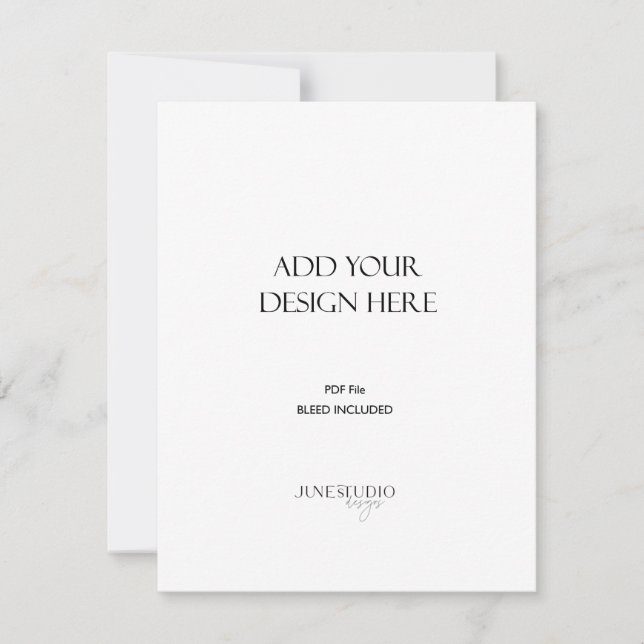 PRINT ORDER _4.25x5.5" Portrait Card  (Front)