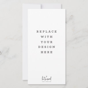 PRINT ORDER 4 x 8 inch portrait vertical tall card