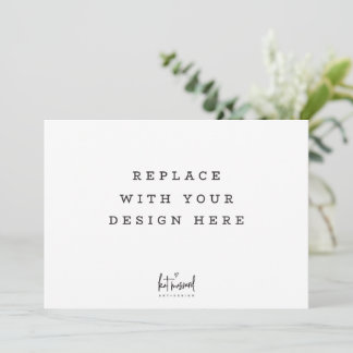 PRINT ORDER 7 x 5 inch horizontal landscape card