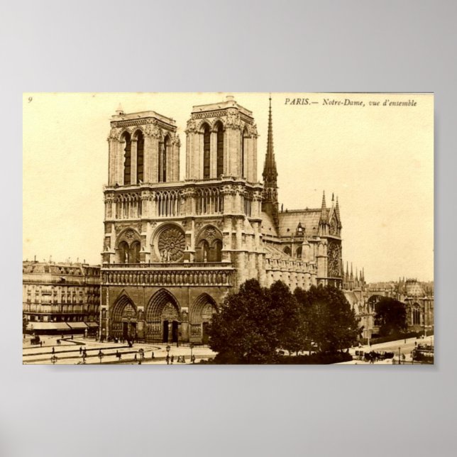 Print - Paris, Notre Dame (Front)