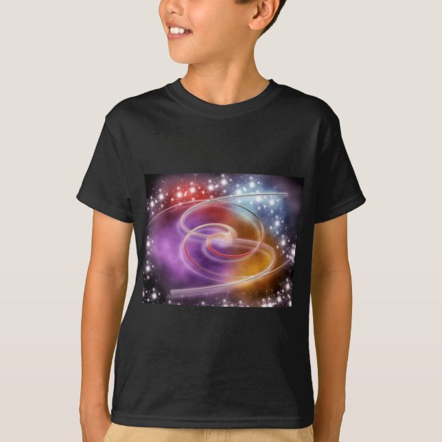 print pattern background design colourful diy T-Shirt (Front)