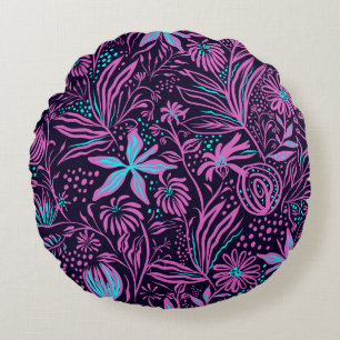 Print pattern sheets drawing round cushion