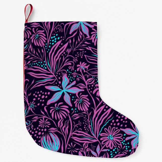 Print pattern sheets drawing small christmas stocking (Front)