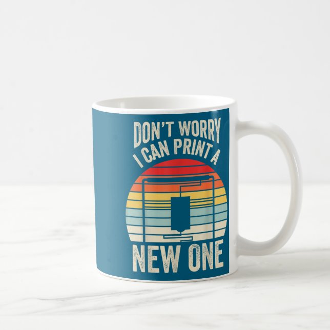 Print Retro 3d Printer Can Coffee Mug (Right)