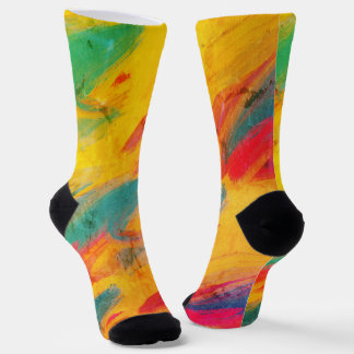 print socks abstract