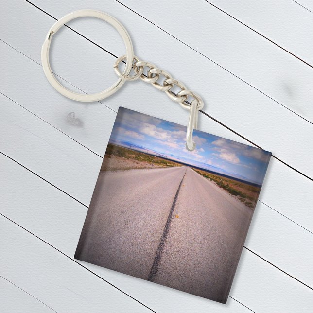 Print Square Phone Photo Key Ring (Creator Uploaded)
