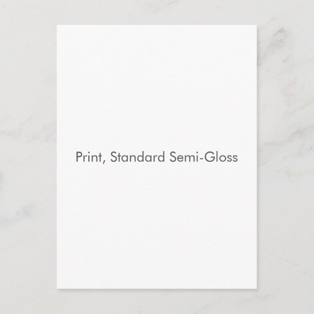 Print, Standard Semi-Gloss Postcard (Front)