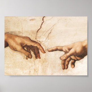 Print - The Creation of Adam