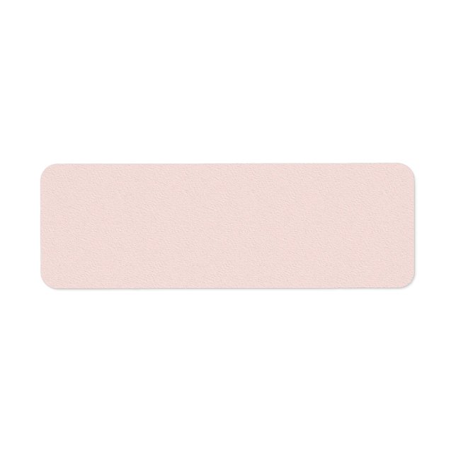 Print-to-the-Edge Return Address Labels PINK (Front)
