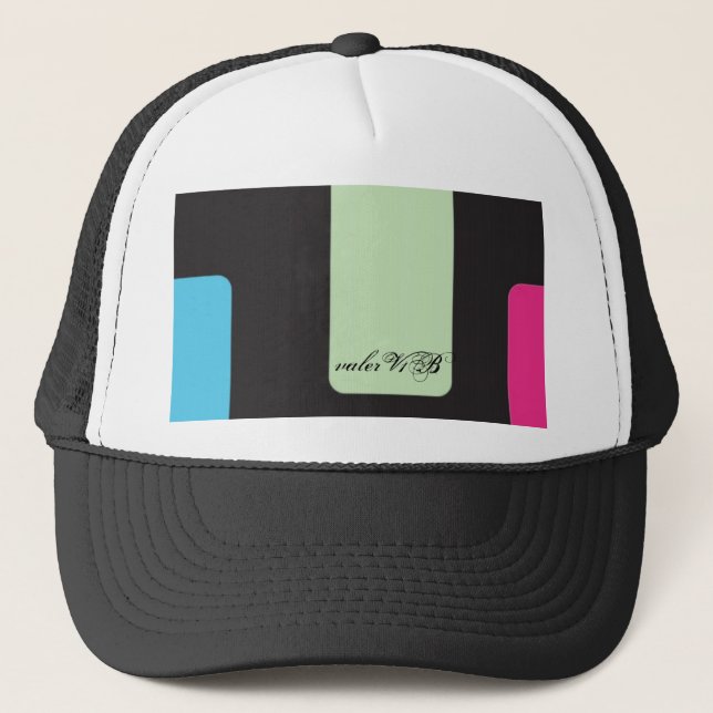 Print, valerV1B Trucker Hat (Front)