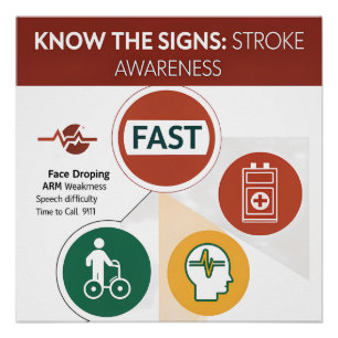 Print, Value Poster "Know the Signs, Act F (Matte)