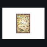 Print, Value Poster Paper (Matte)<br><div class="desc">Map of the Hero's Journey from Depression to Happiness - a map representing the journey of change a depressed person takes on their way to lasting happiness,  based on research and personal experience.</div>