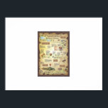 Print, Value Poster Paper (Matte)<br><div class="desc">Map of the Hero's Journey from Depression to Happiness - a map representing the journey of change a depressed person takes on their way to lasting happiness,  based on research and personal experience.</div>