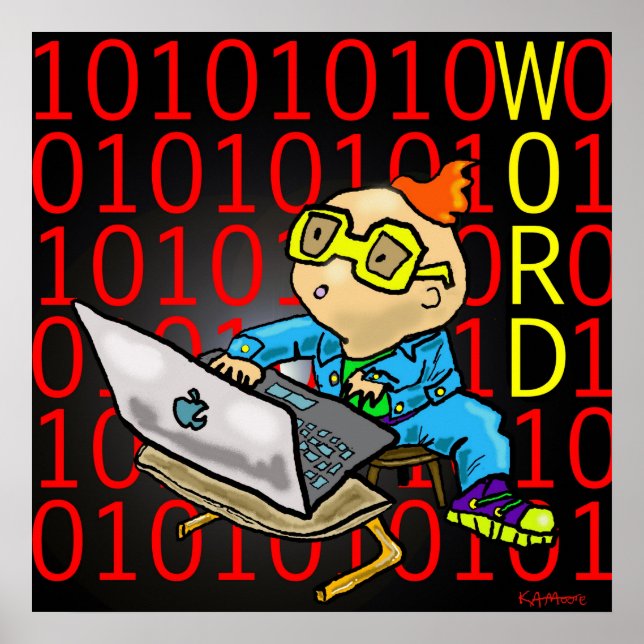 Print "Word"- by Kev Moore (Front)