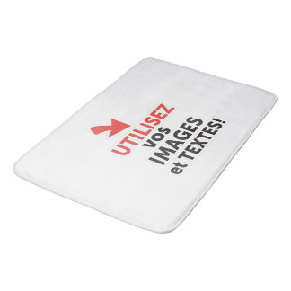 Print your designs online in English Bath Mat